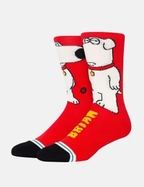 Calcetines Stance Family Guy The Dog Rojo