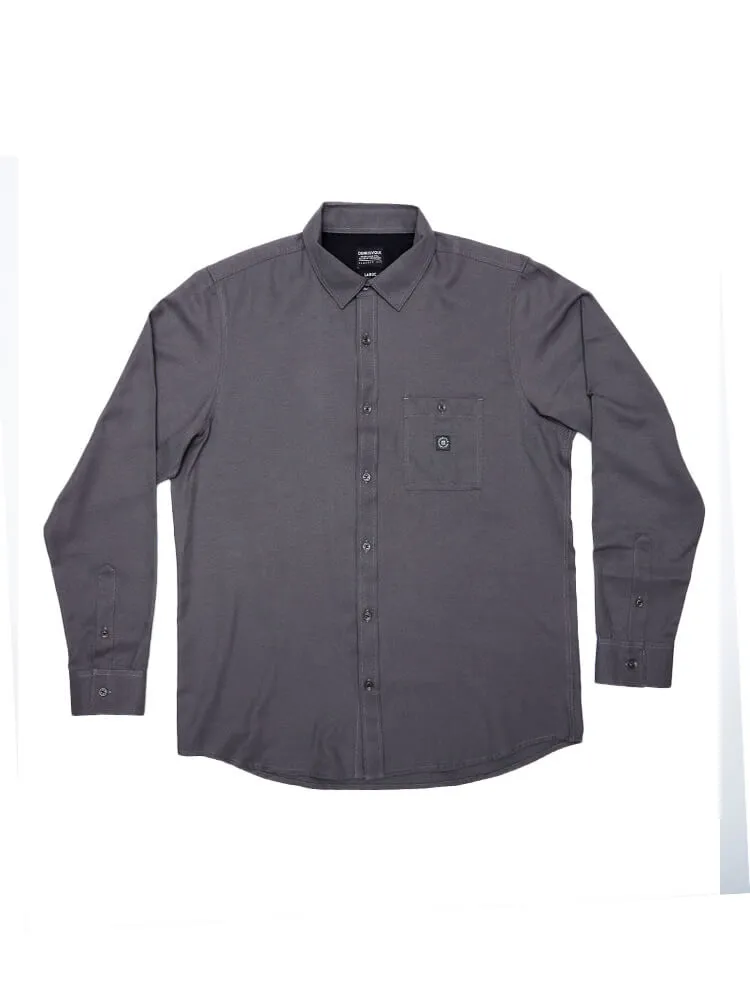 Camisa para Hombre Dunkelvolk SHIRT LS BASE CAMP SHIRT GRS