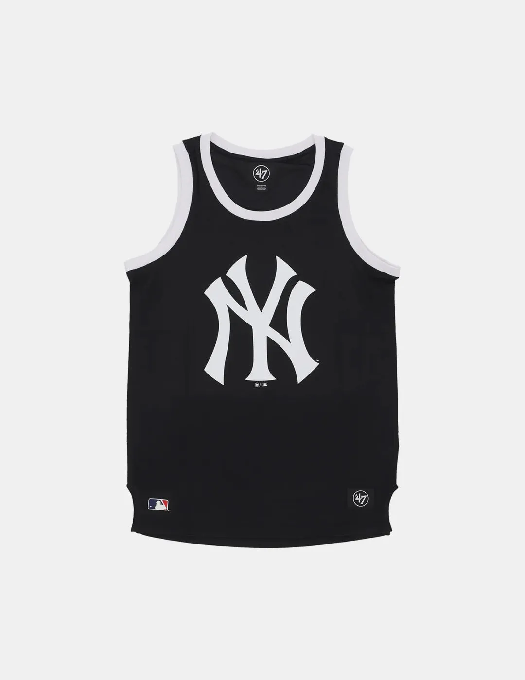 Camiseta 47 Brand Mlb Yankee Mesh Negro