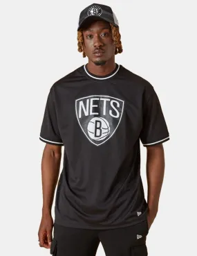 Camiseta New Era Nba Brooklyn Nets Mesh Team Overs