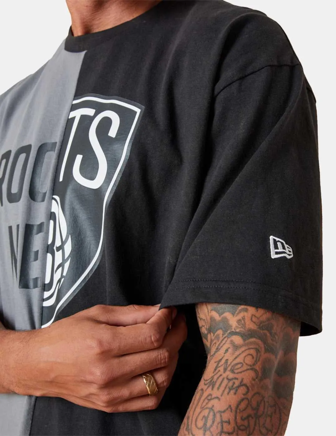 Camiseta New Era Nba Brooklyn Nets Washed Graphic