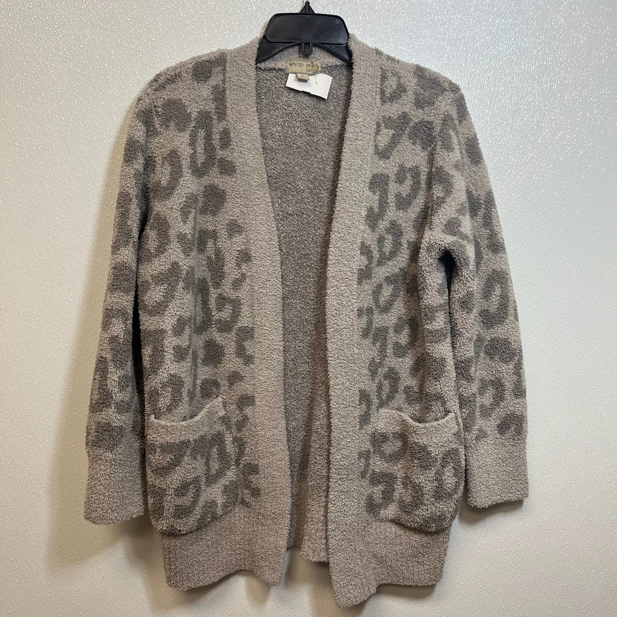 Cardigan By Barefoot Dreams In Animal Print, Size: S