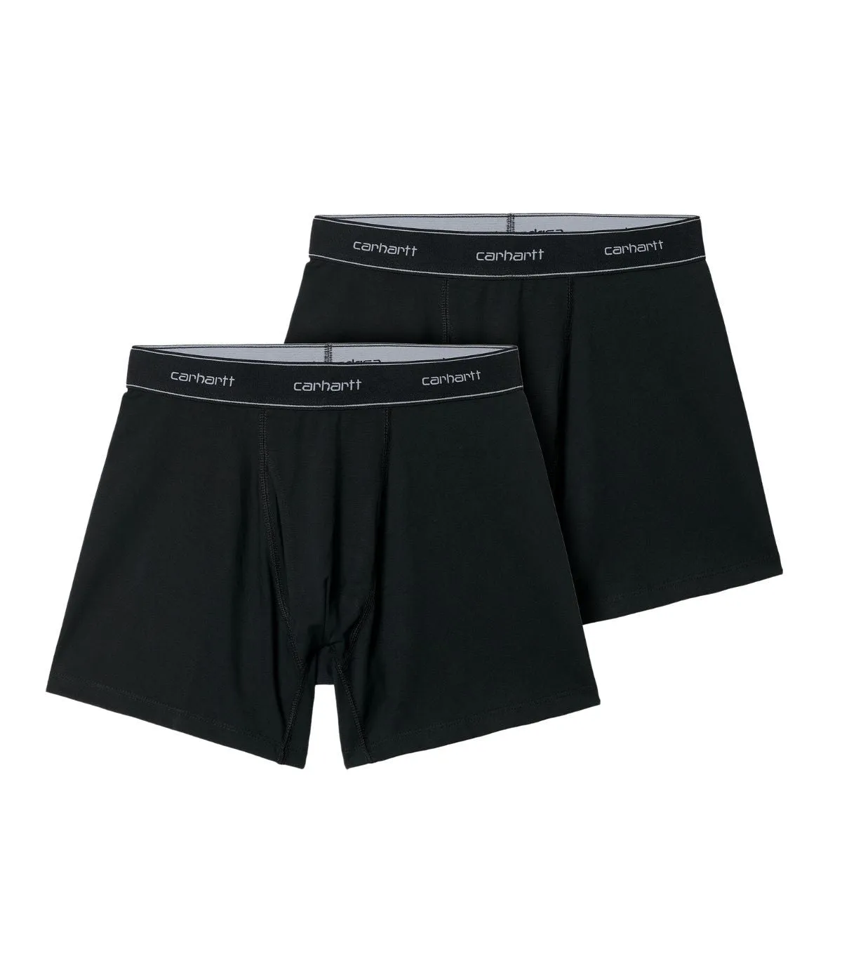 CARHARTT WIP BOXER COTTON TRUNKS 2 PACK BLACK - CALZONCILLOS