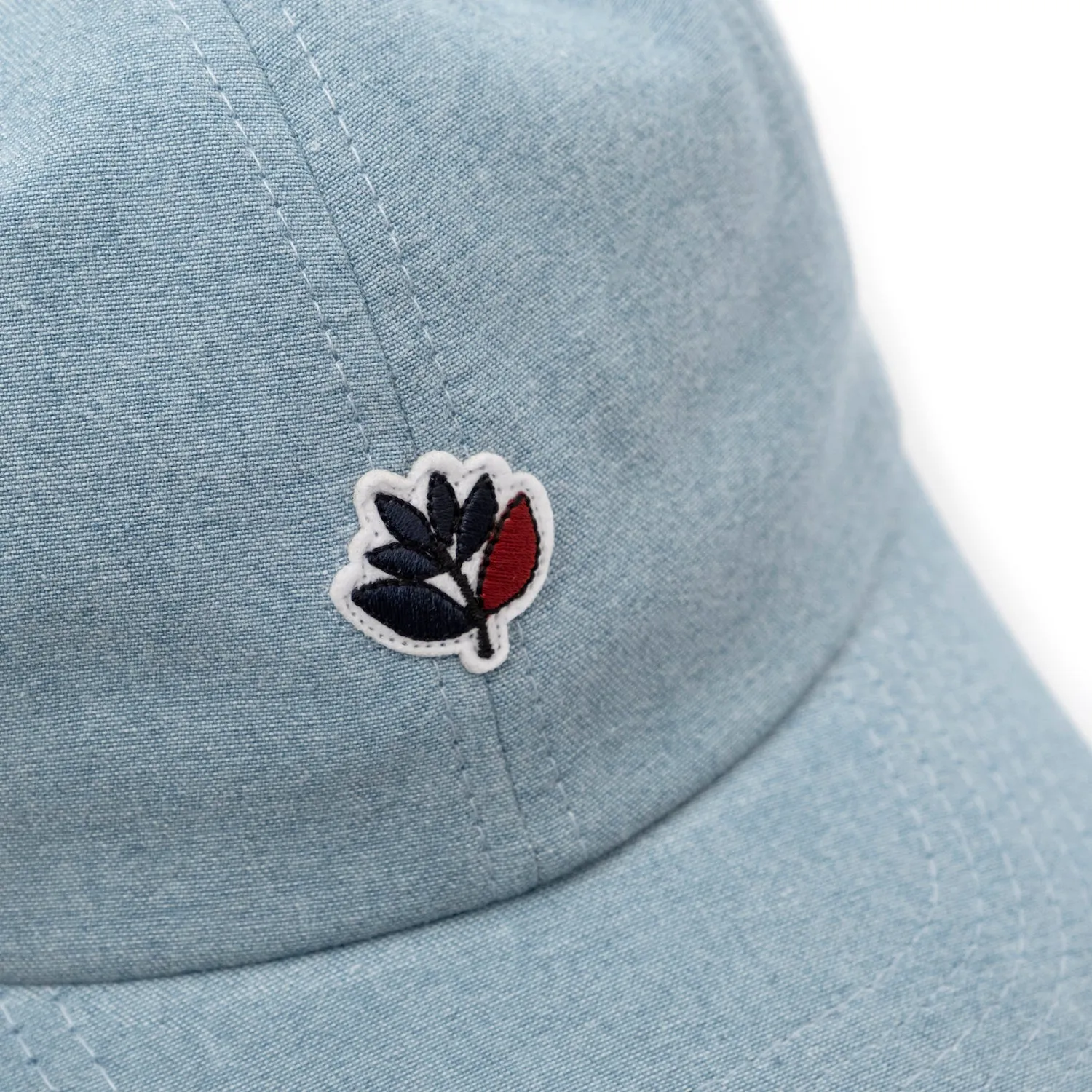 CHAMBRAY DAD HAT BLUE