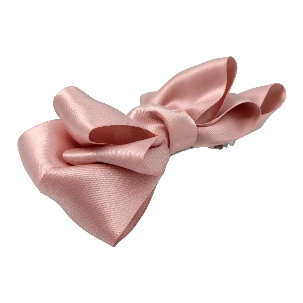 Chunky Bow Hair Barrette