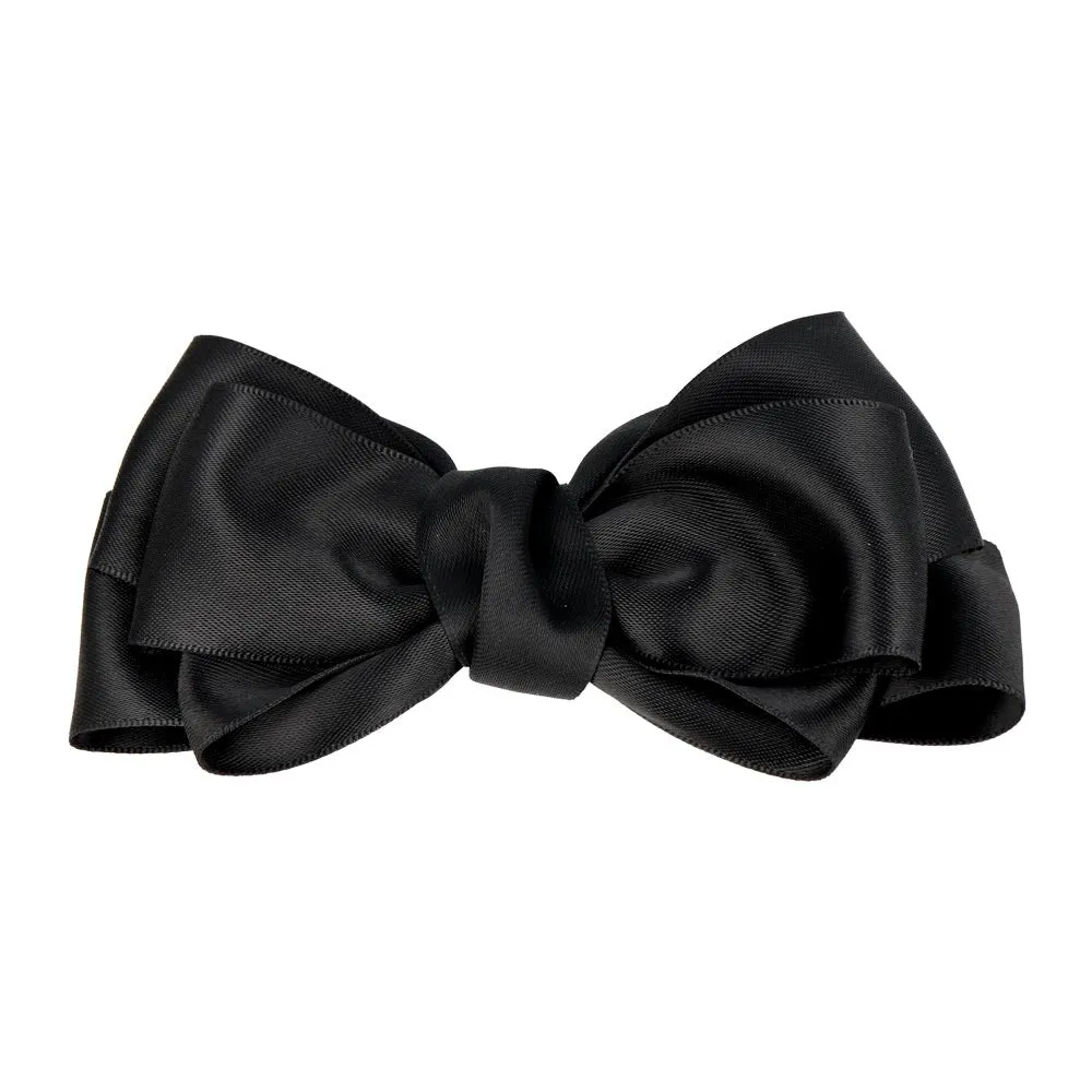 Chunky Bow Hair Barrette