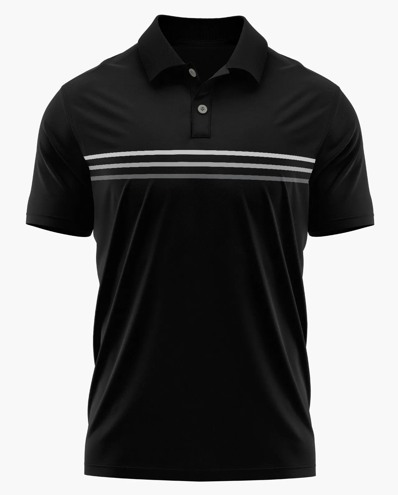 Classic Stripe Polo T-Shirt