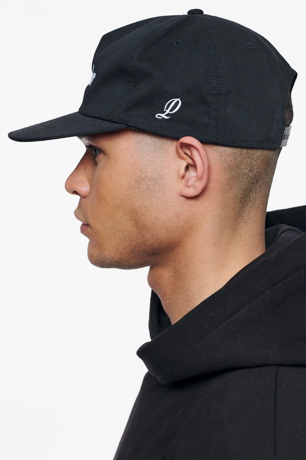 Cleve 5-Panel Cap Black