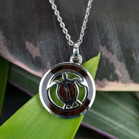 Cocobolo Honu Medallion