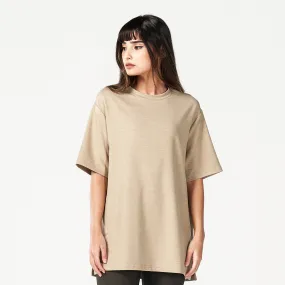 Code Oversized Live in Tee - Sand Marl