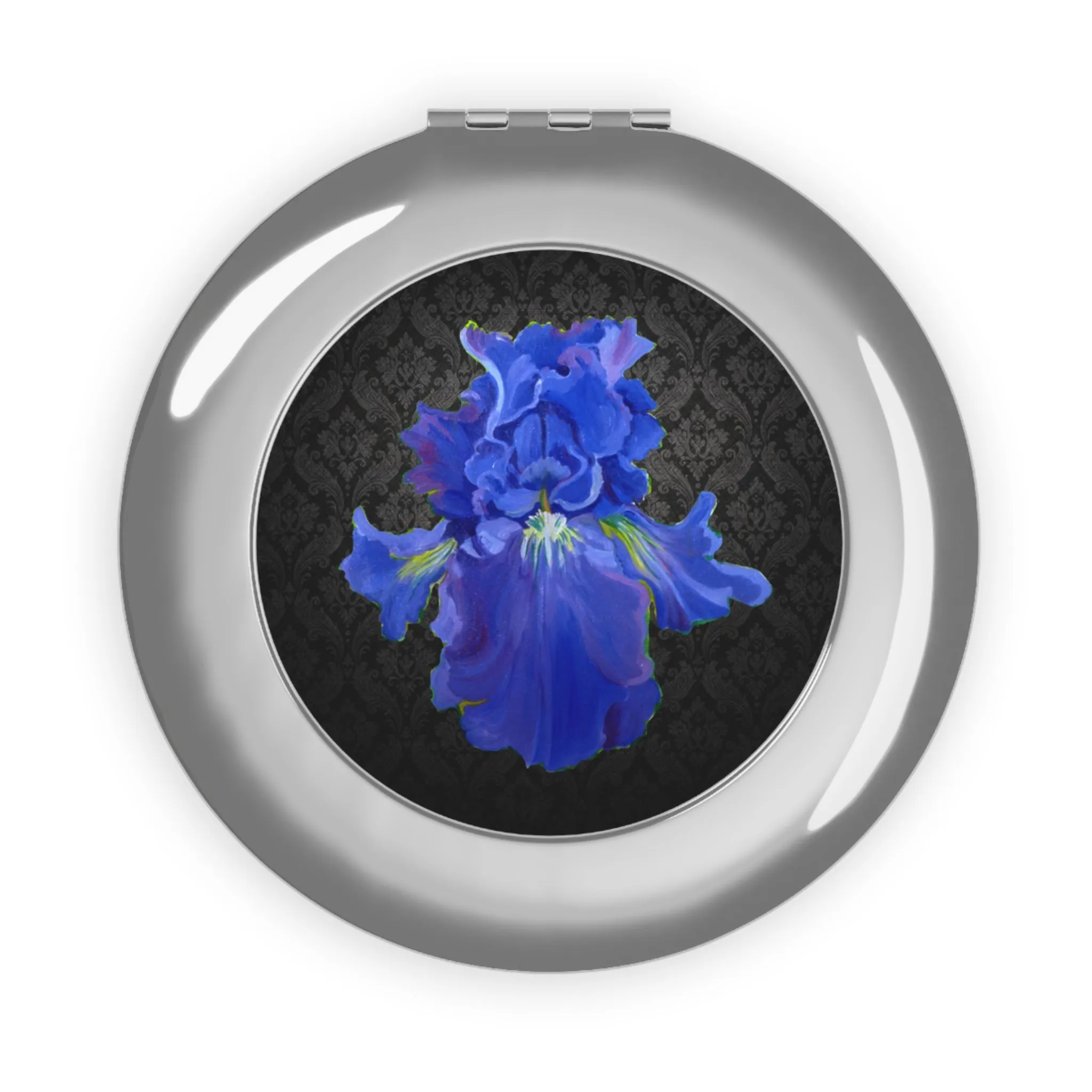 Compact Travel Mirror - Purple Iris