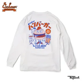 Cookman Long Sleeve Tees - TM Paint Burger : White