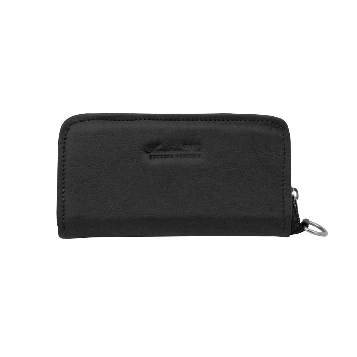 Cowtown Zip-Around Wallet w/ Hair-On Hide