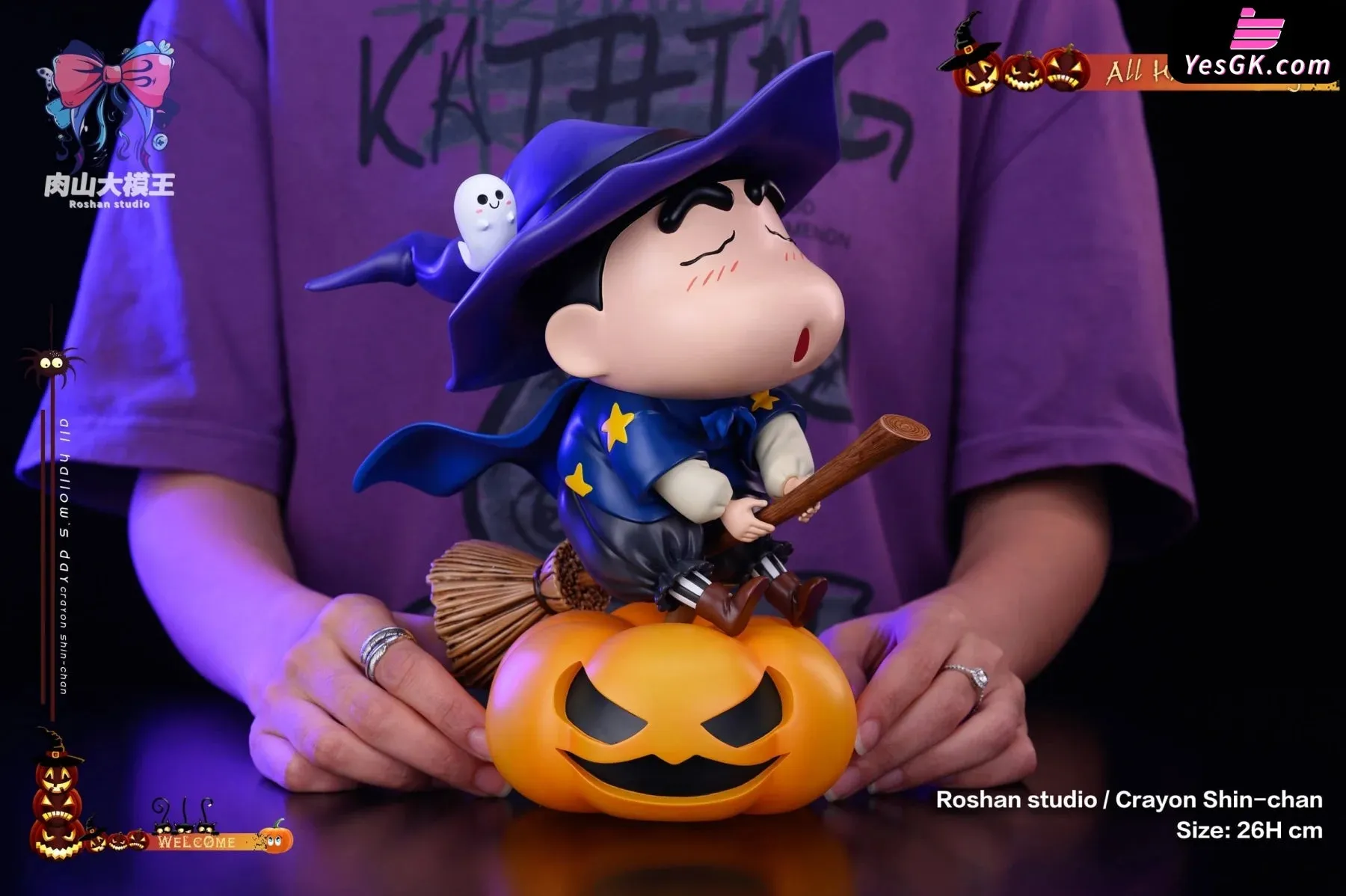 Crayon Shinchan in Halloween Costume Resin Statue - Roshan Studio [Pre-Order Closed]