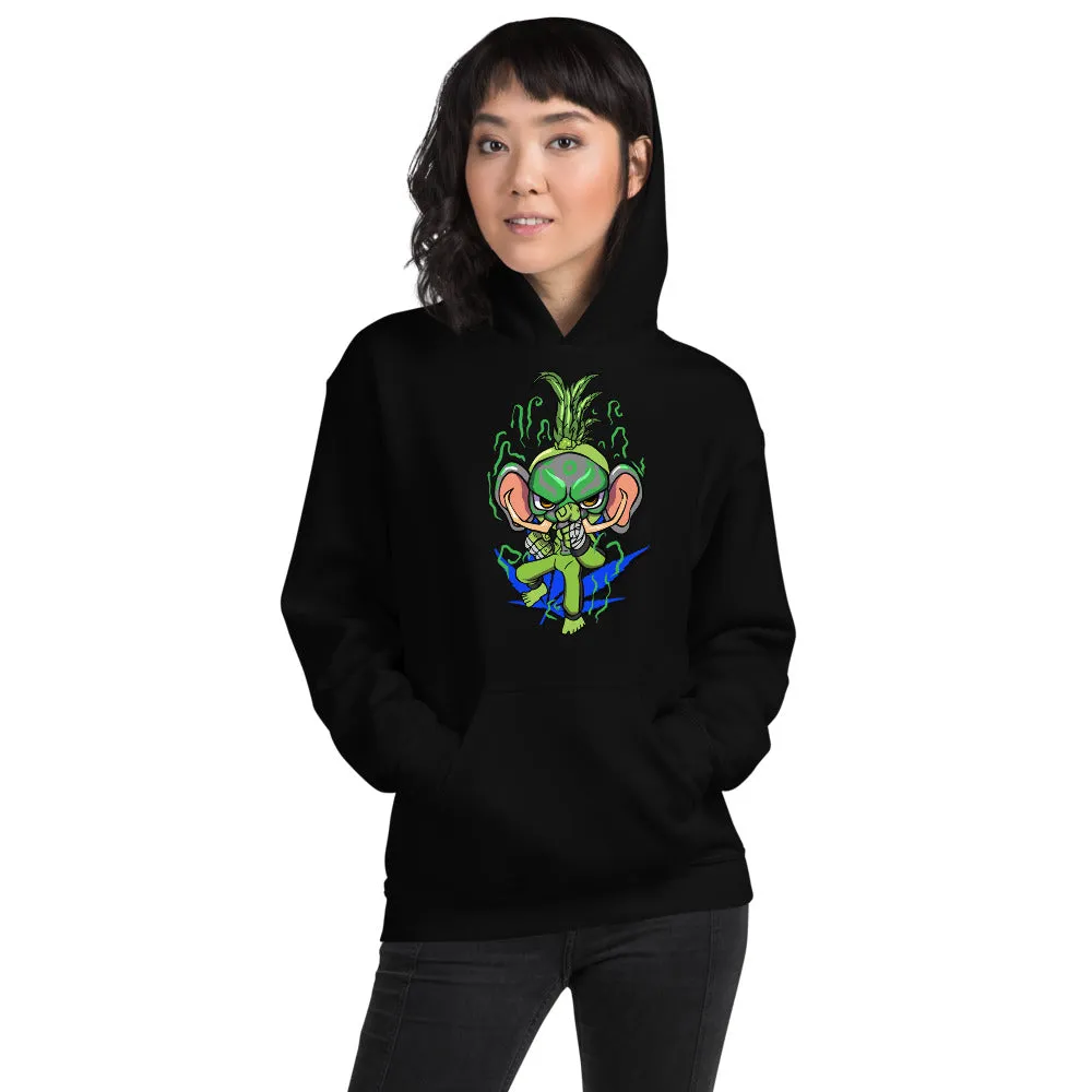 CRAZE KUSH KAR-FEA-YAM Mode Unisex Hoodie