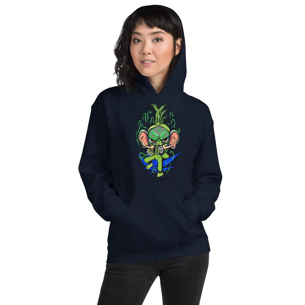 CRAZE KUSH KAR-FEA-YAM Mode Unisex Hoodie