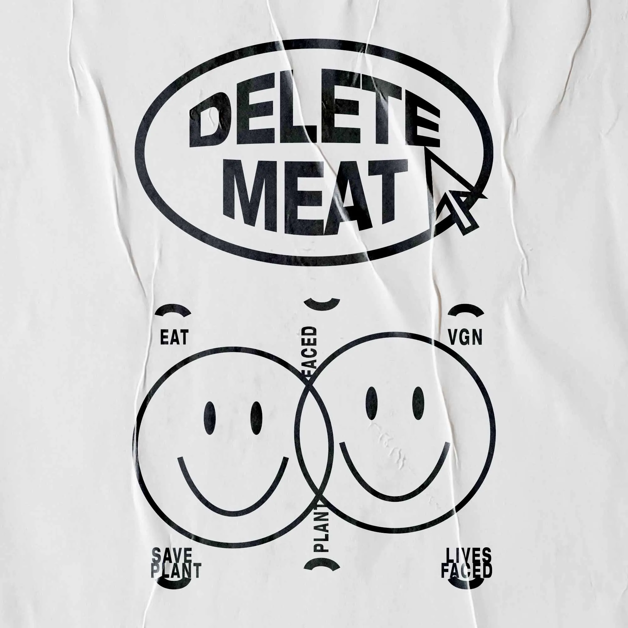 Delete Meat - Spectra Yellow T-Shirt