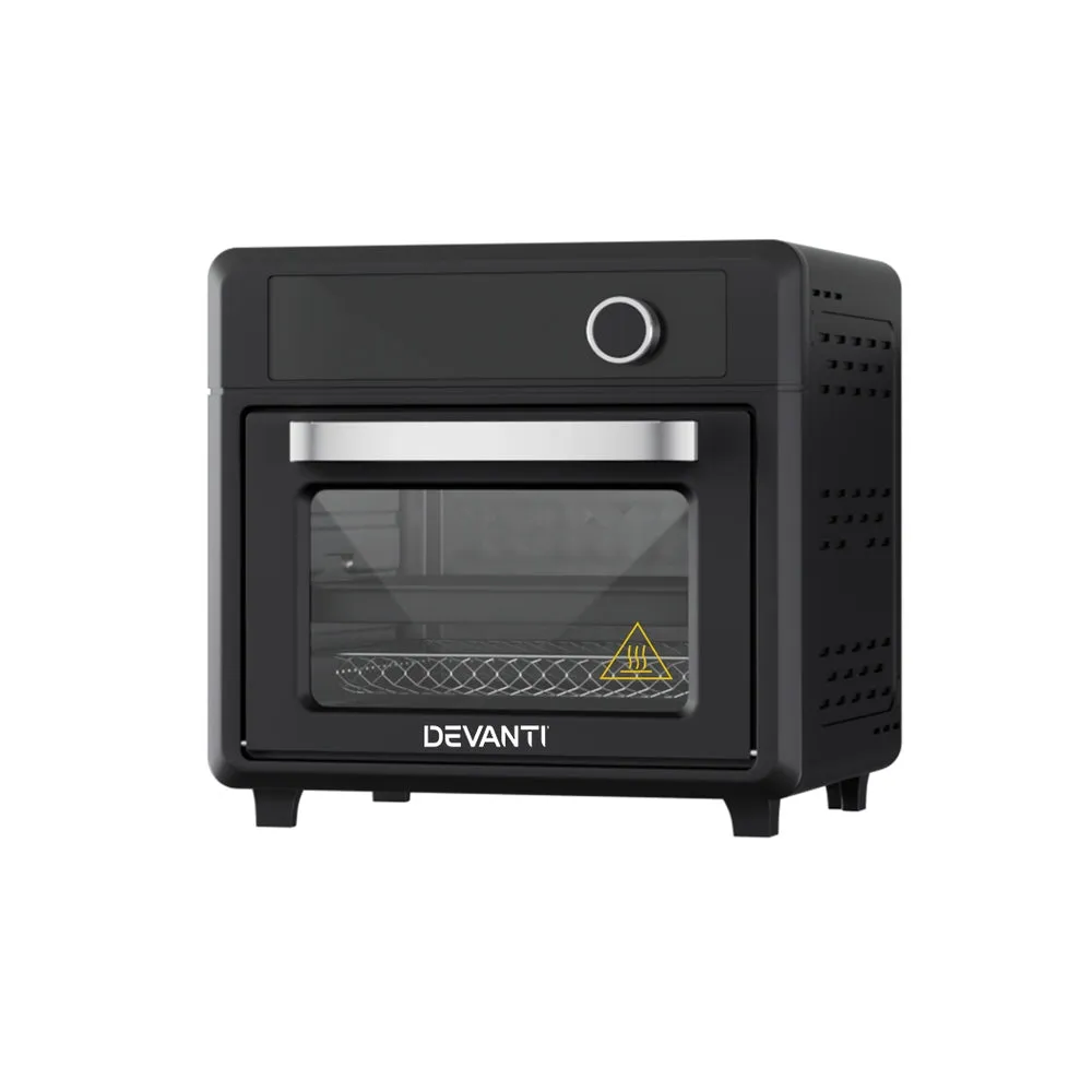 Devanti Air Fryer 20L LCD Fryers Oven