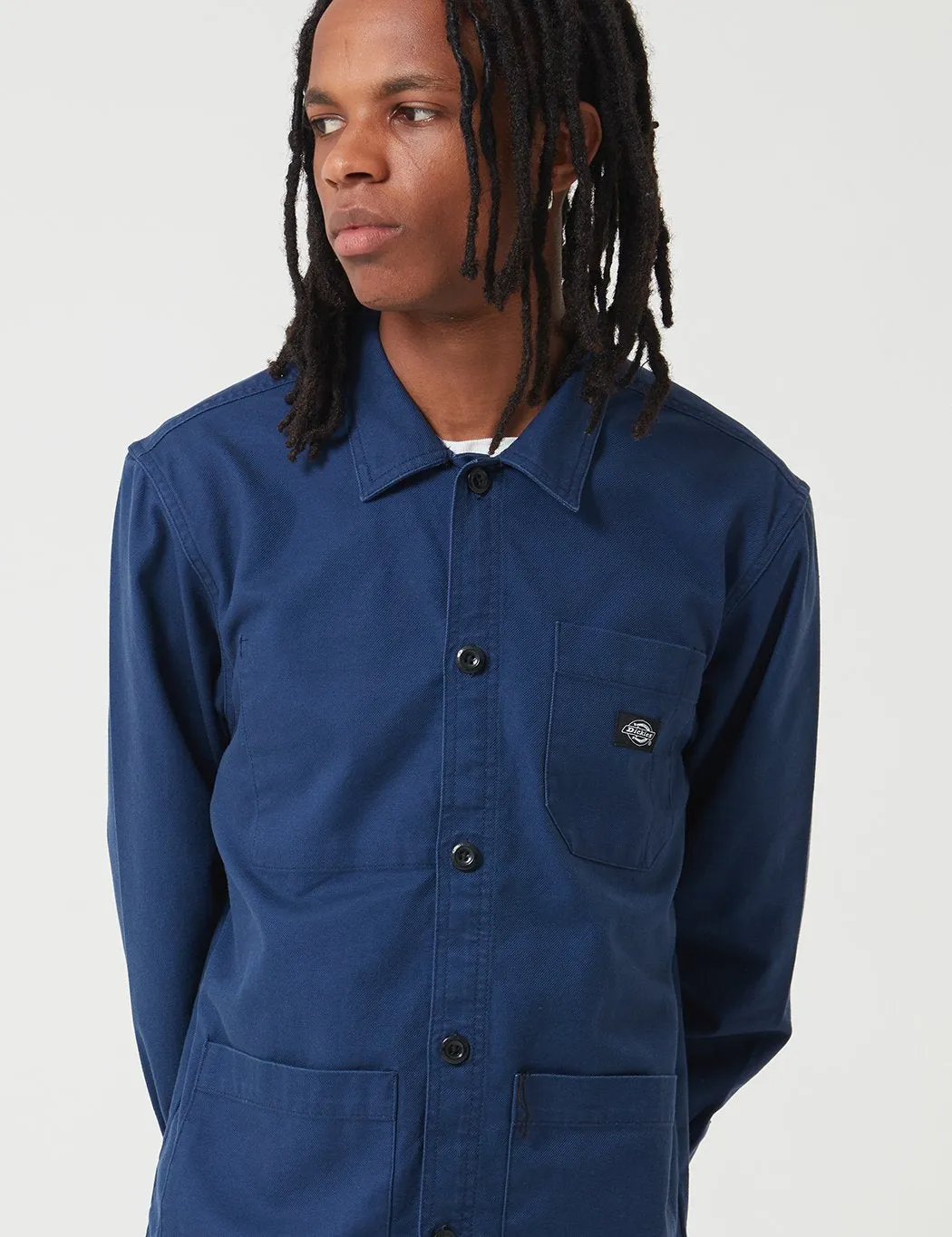 Dickies Caprock Over Shirt - Deep Blue