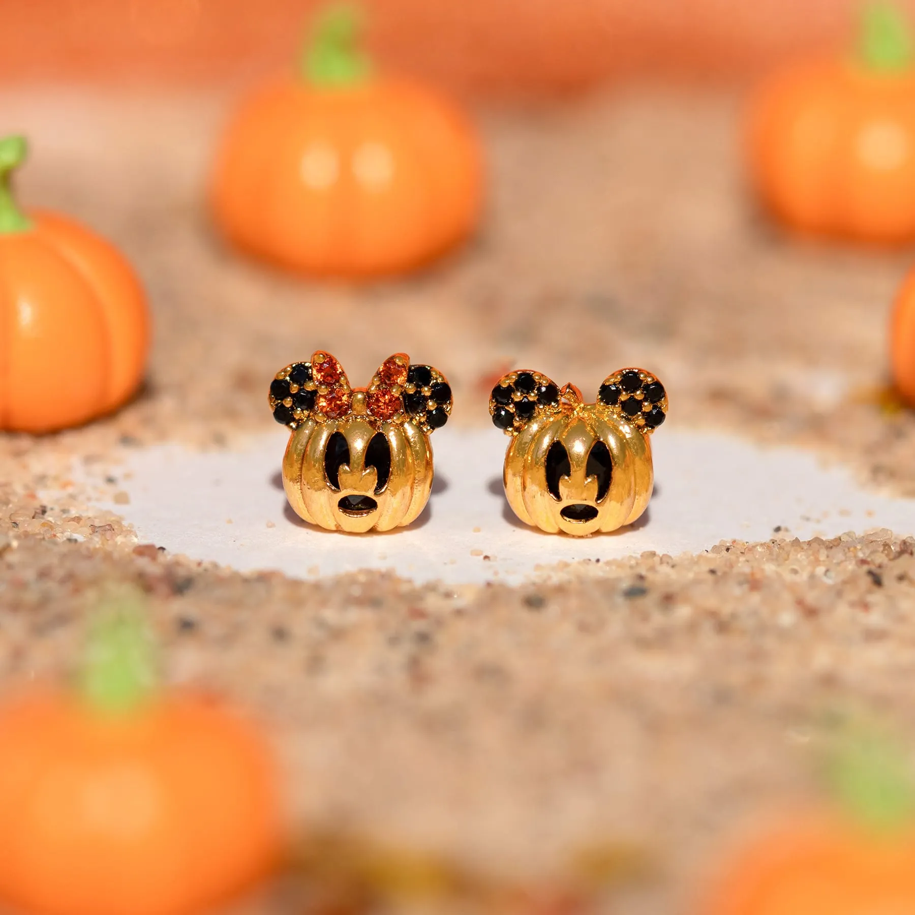 Disney Mouse-o'-Lantern Studs