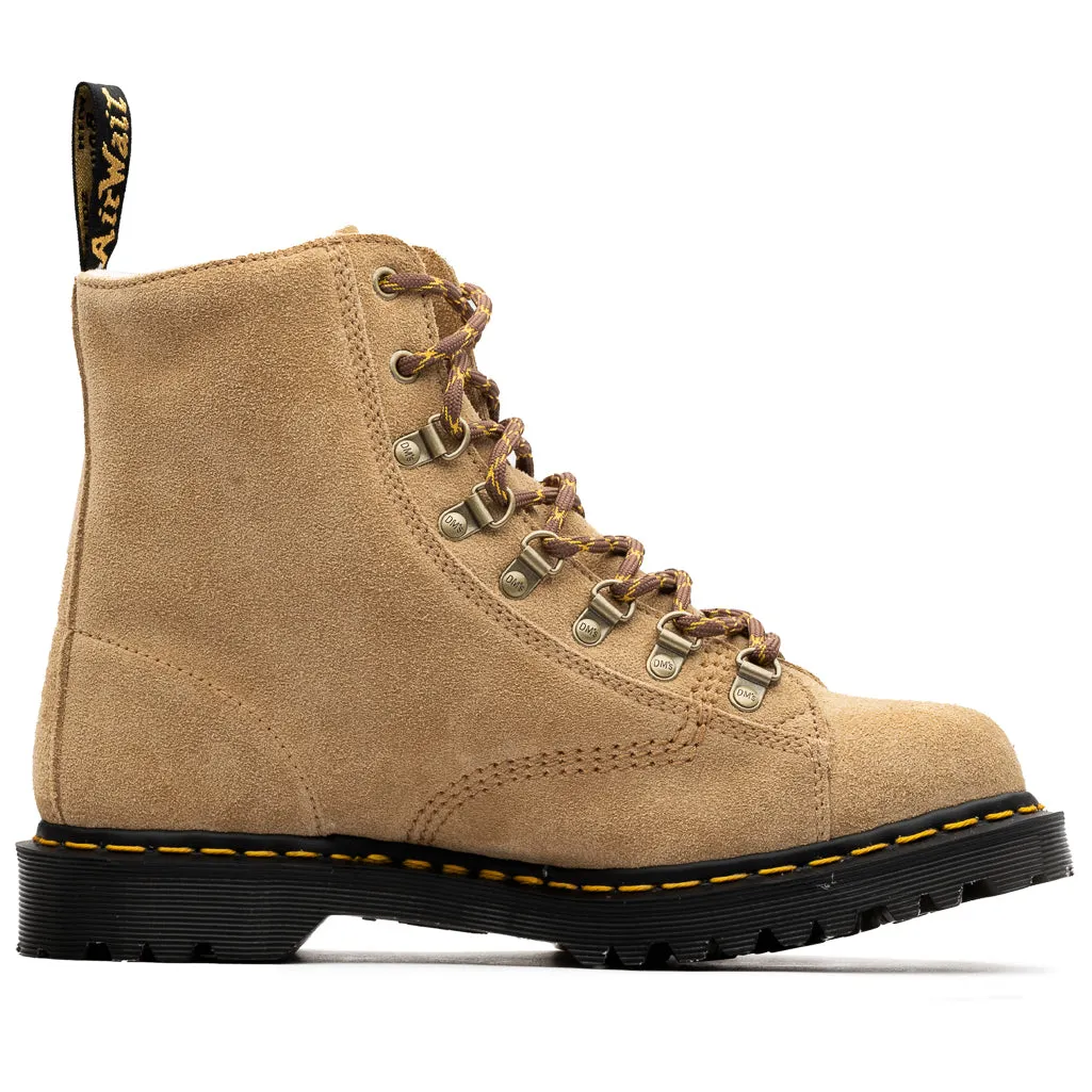 Dr. Martens Barton Suede Boots - Sand