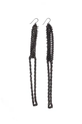 DUO LOOP CHAIN EARRINGS