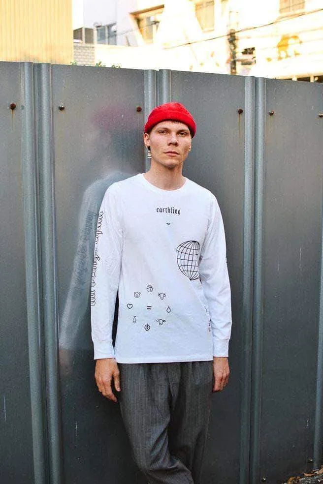 Earthling Long Sleeve - White