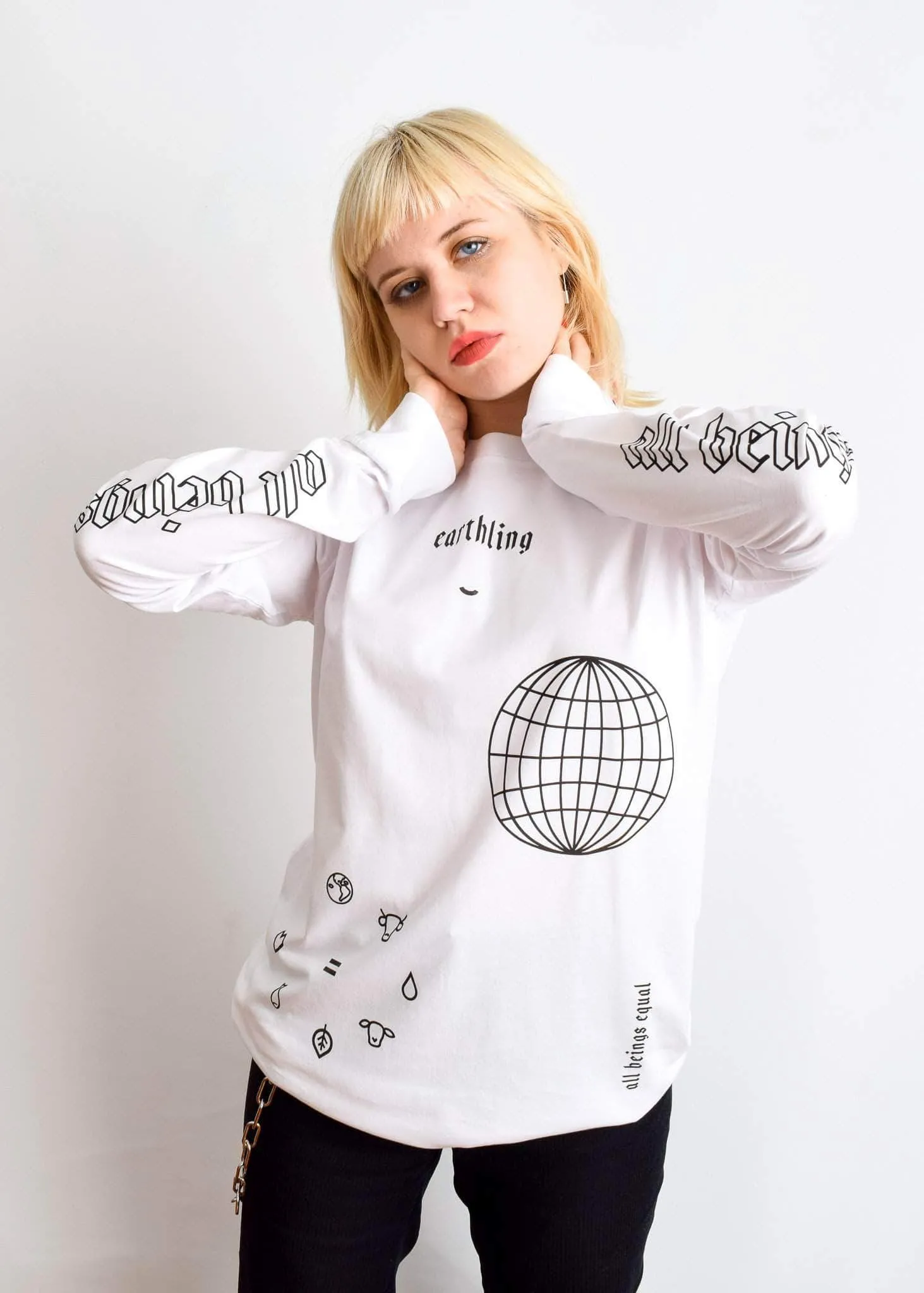 Earthling Long Sleeve - White