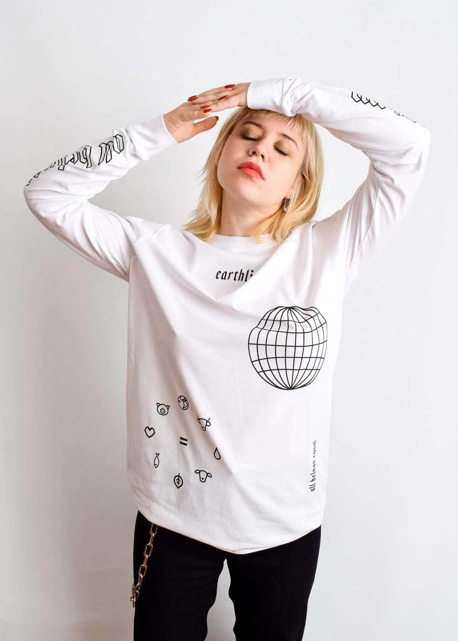 Earthling Long Sleeve - White