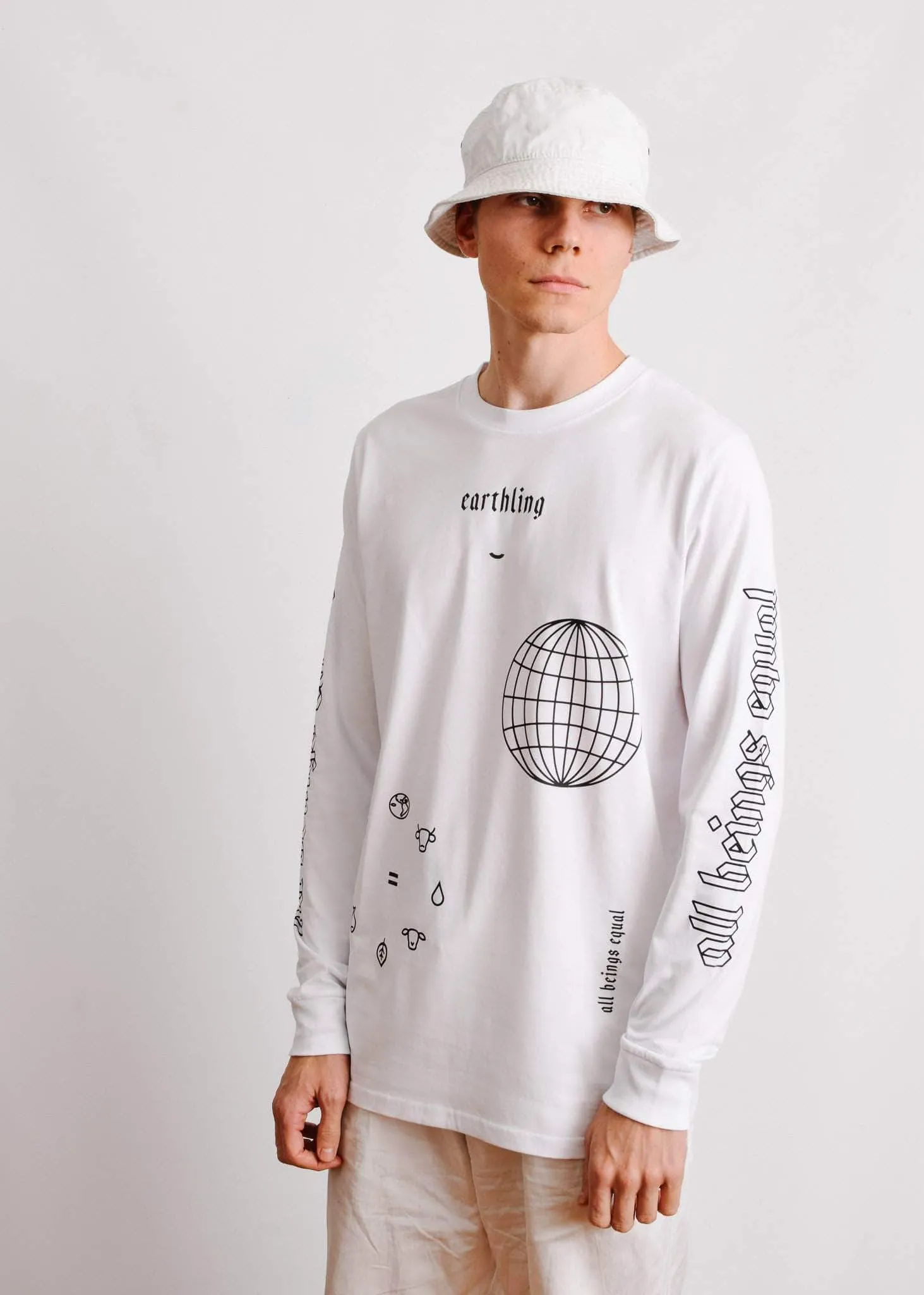 Earthling Long Sleeve - White