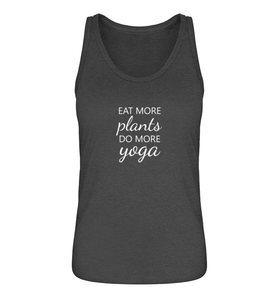 Eat more plants do more yoga 100% Bio Tank Top