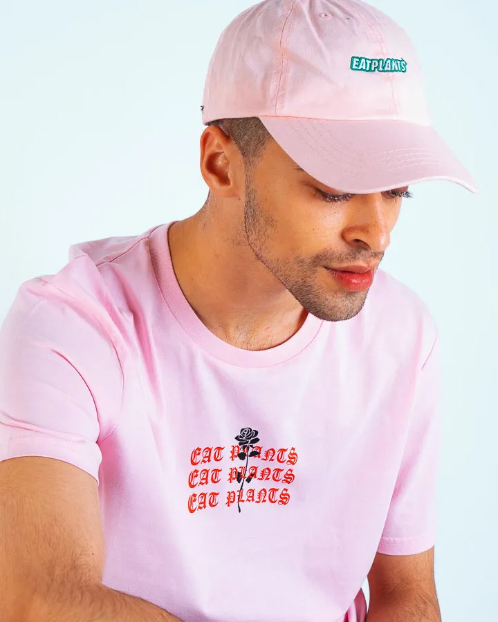 Eat Plants Hat - Pastel Pink