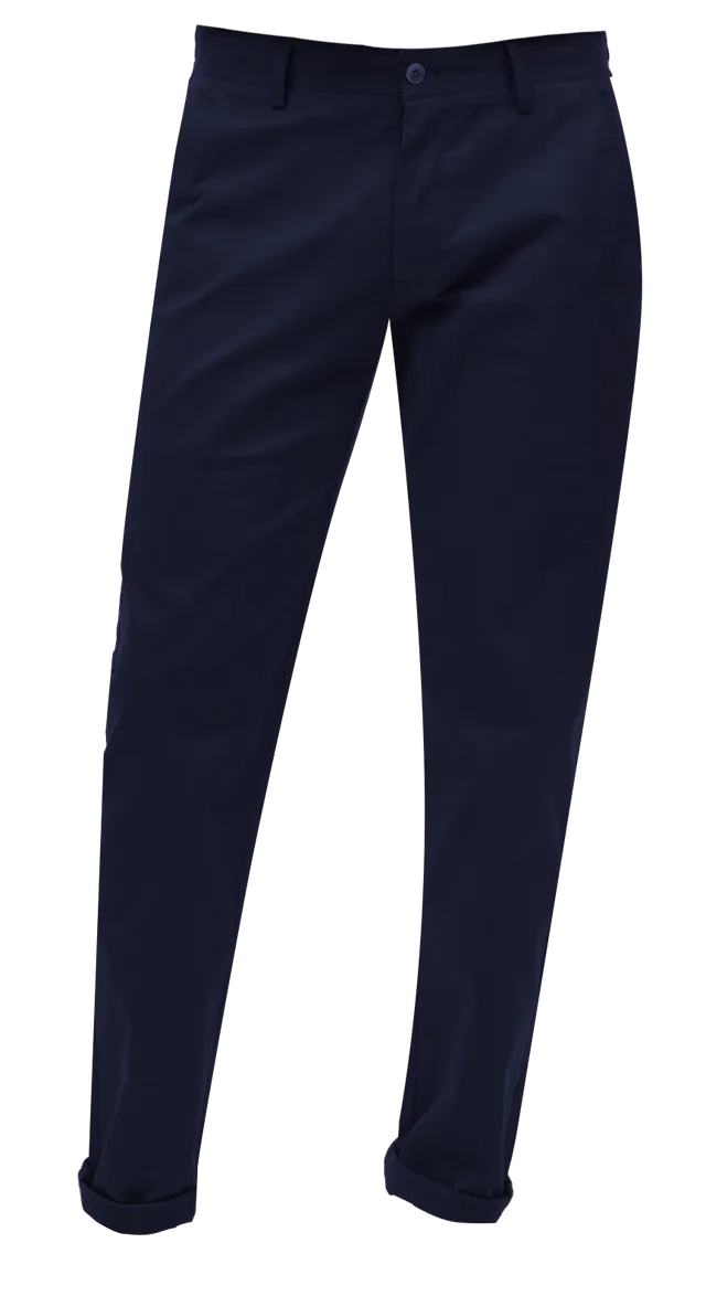 EJ Samuel Navy Chino Long Pants CHL01