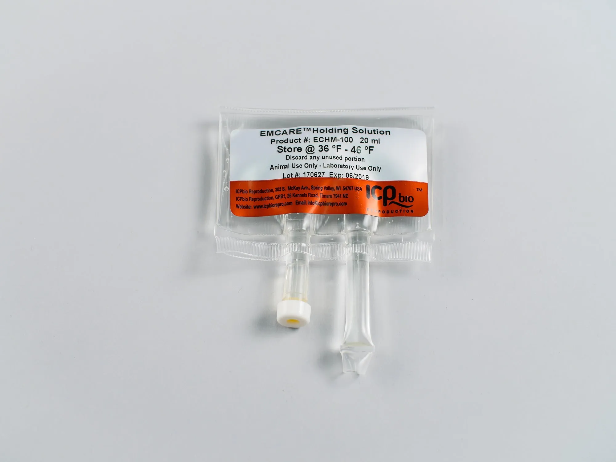 EmCare™ Holding Medium, 20ml, Each