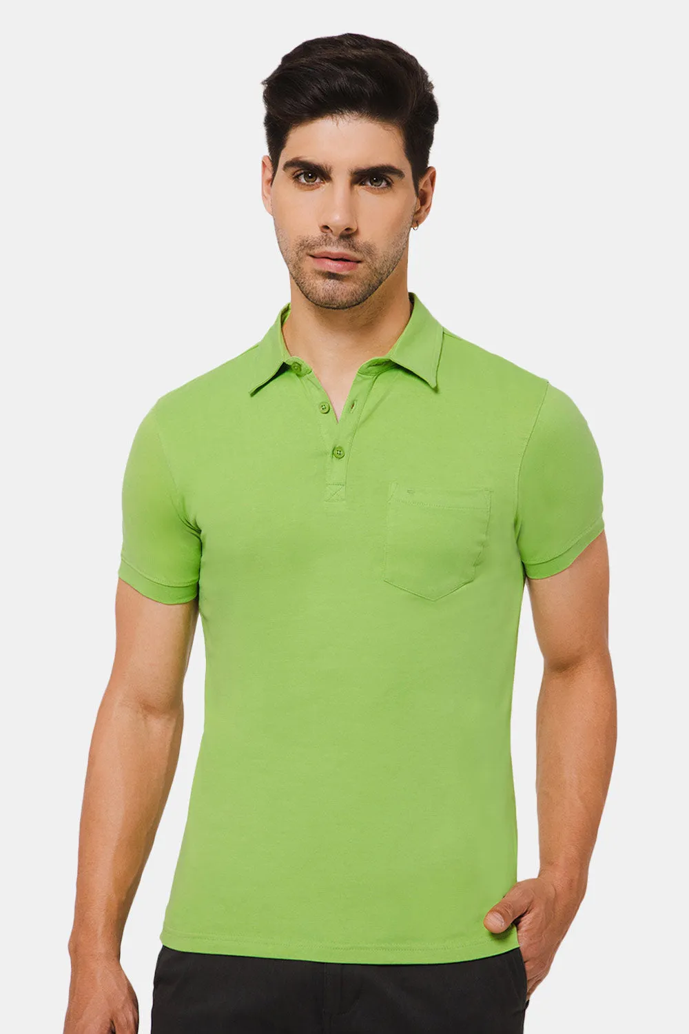 Enhance Polo Tshirt - Green - S427