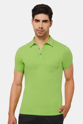 Enhance Polo Tshirt - Green - S427