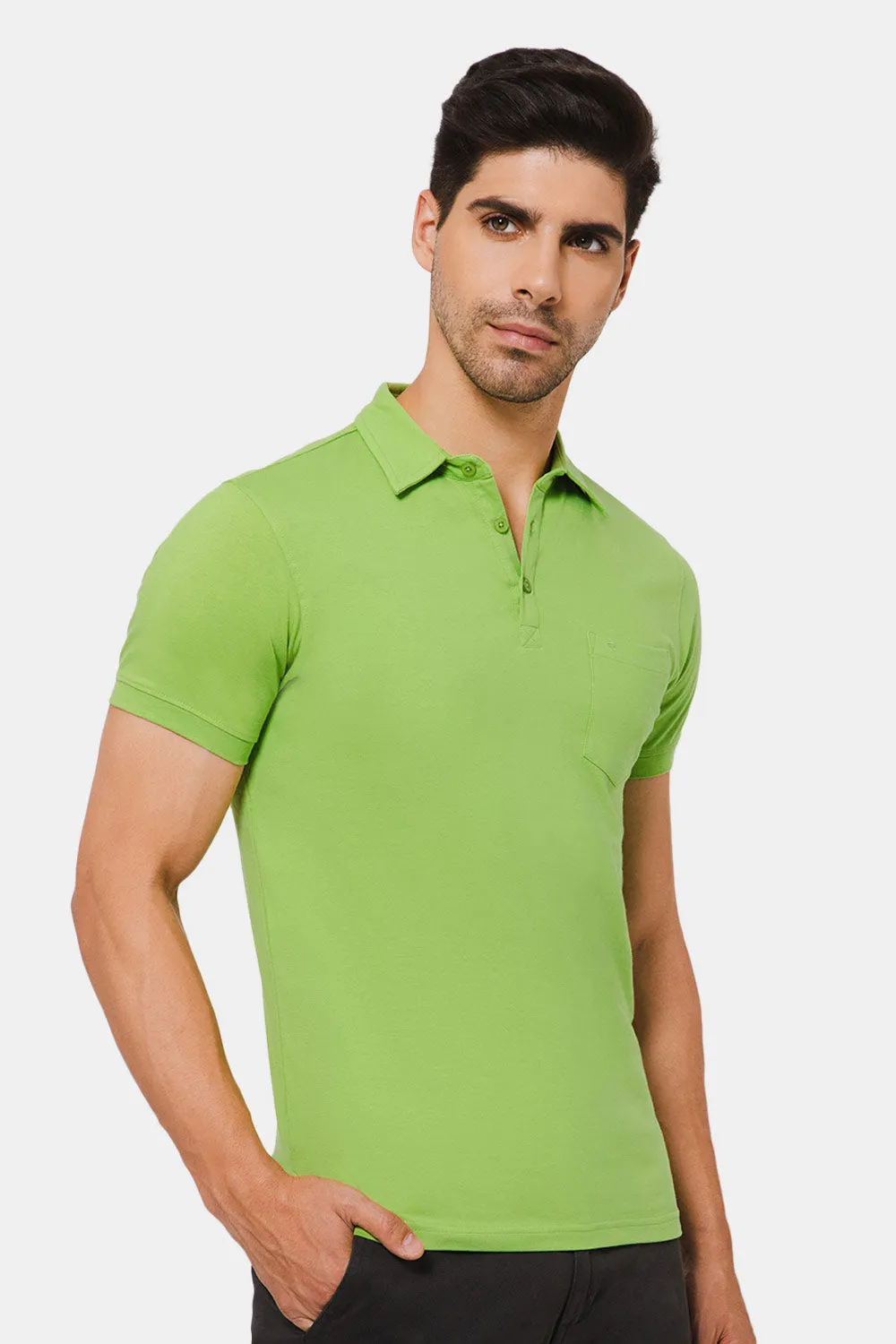 Enhance Polo Tshirt - Green - S427