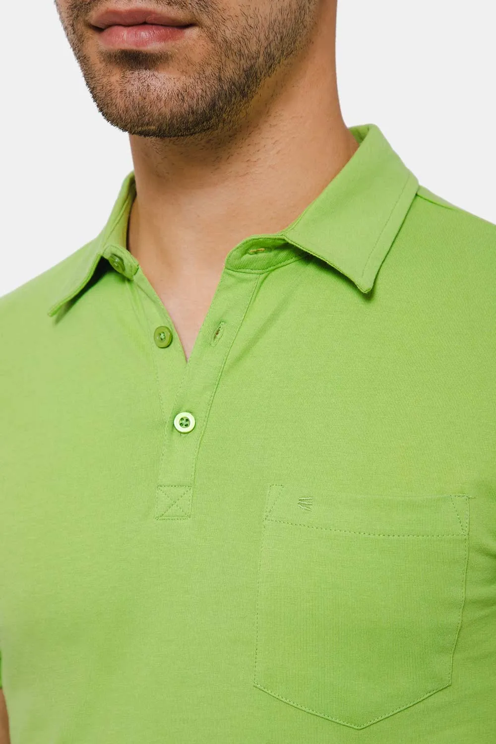 Enhance Polo Tshirt - Green - S427