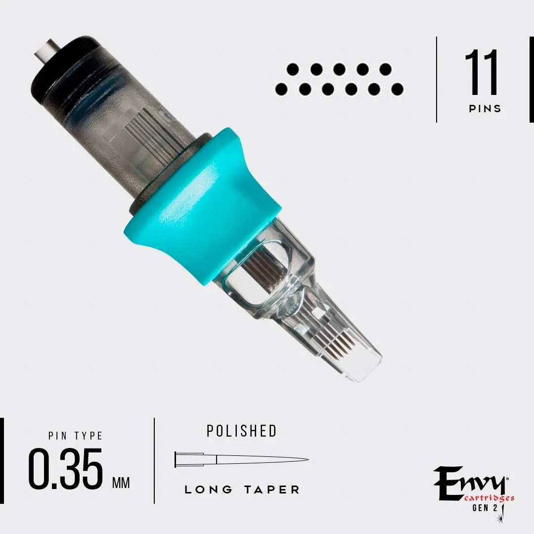 Envy Gen 2 Standard Cartridges Curved Magnum (10 Pack)