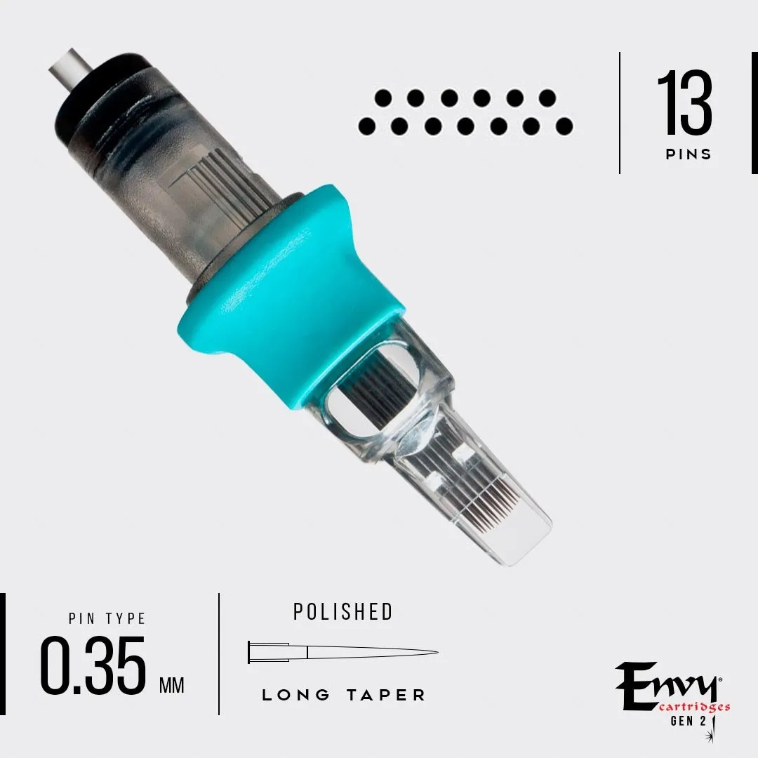 Envy Gen 2 Standard Cartridges Curved Magnum (10 Pack)