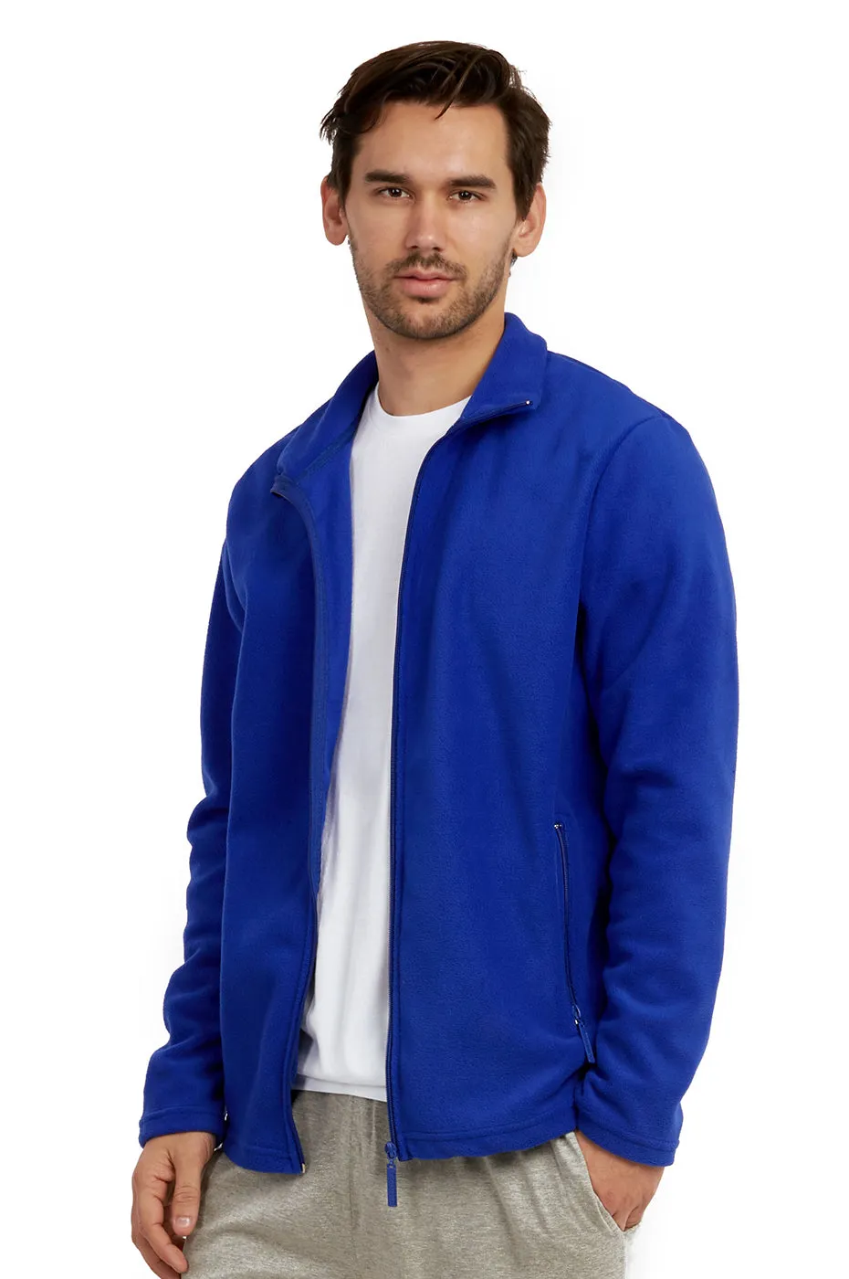 ET TU MEN'S POLAR FLEECE JACKET (PF2000E_R.BLUE)