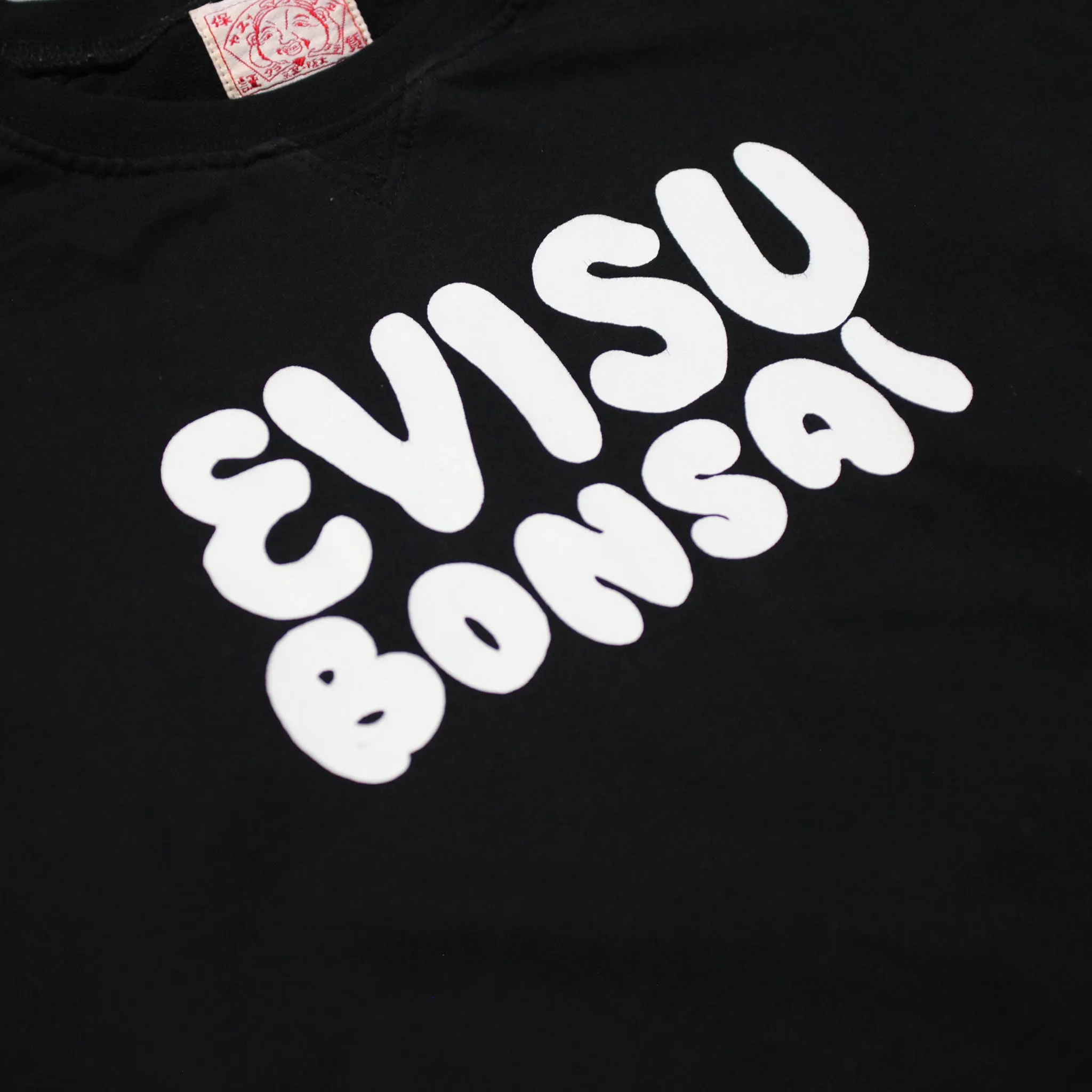 Evisu Bonsai Black Sweatshirt circa 2000's