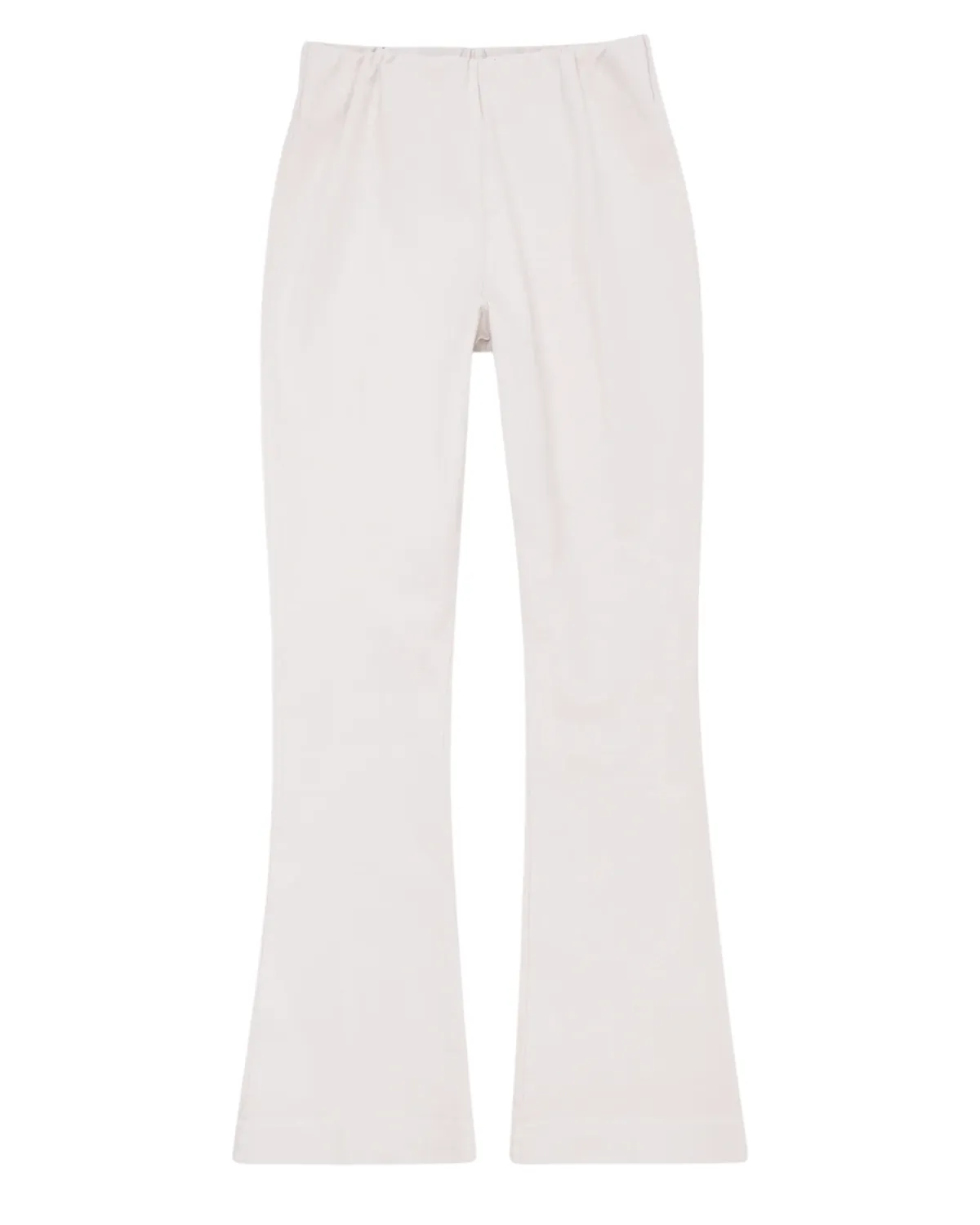 Faye Flare Cropped Pant (Khaki Stretch Twill)