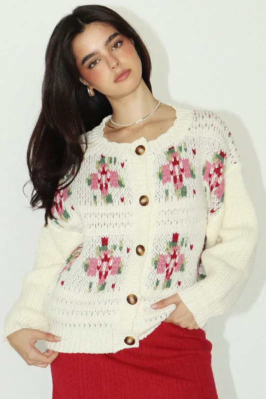 florence cardigan - cream