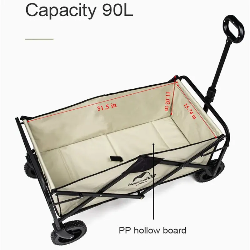 Folding Wagon Garden Patio Camping Cart