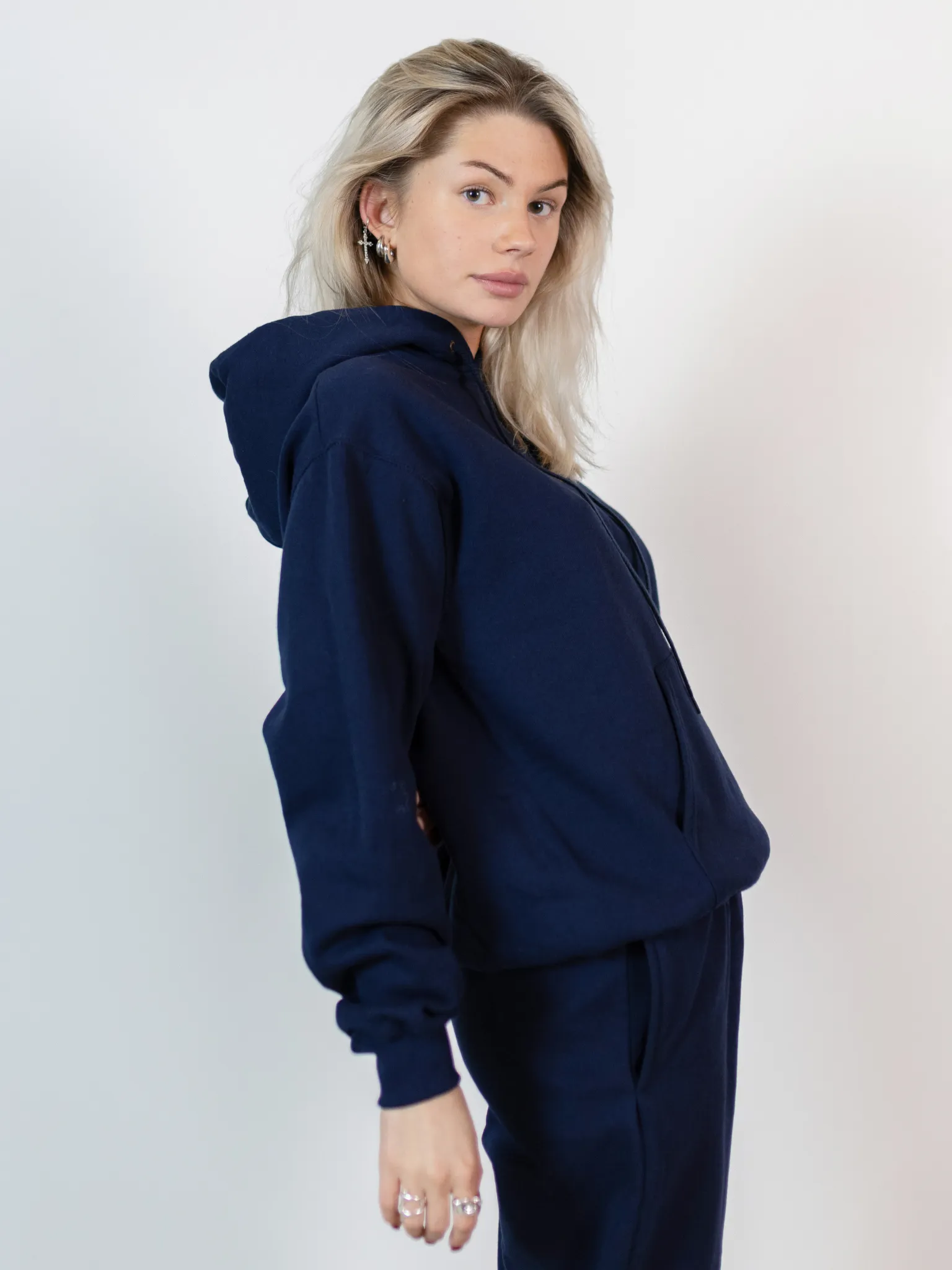 FRUIT HOODIE - NAVY