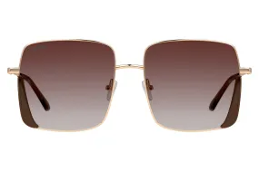 Gafas de Sol Unofficial 0UO5099 Unisex Color Oro