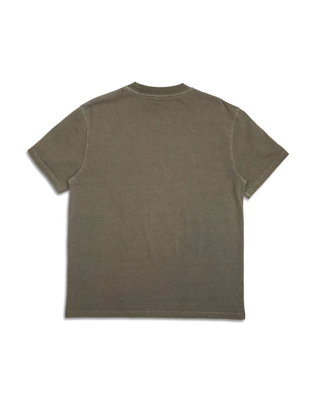 Garment Dyed Shield Tee - Lichen Green