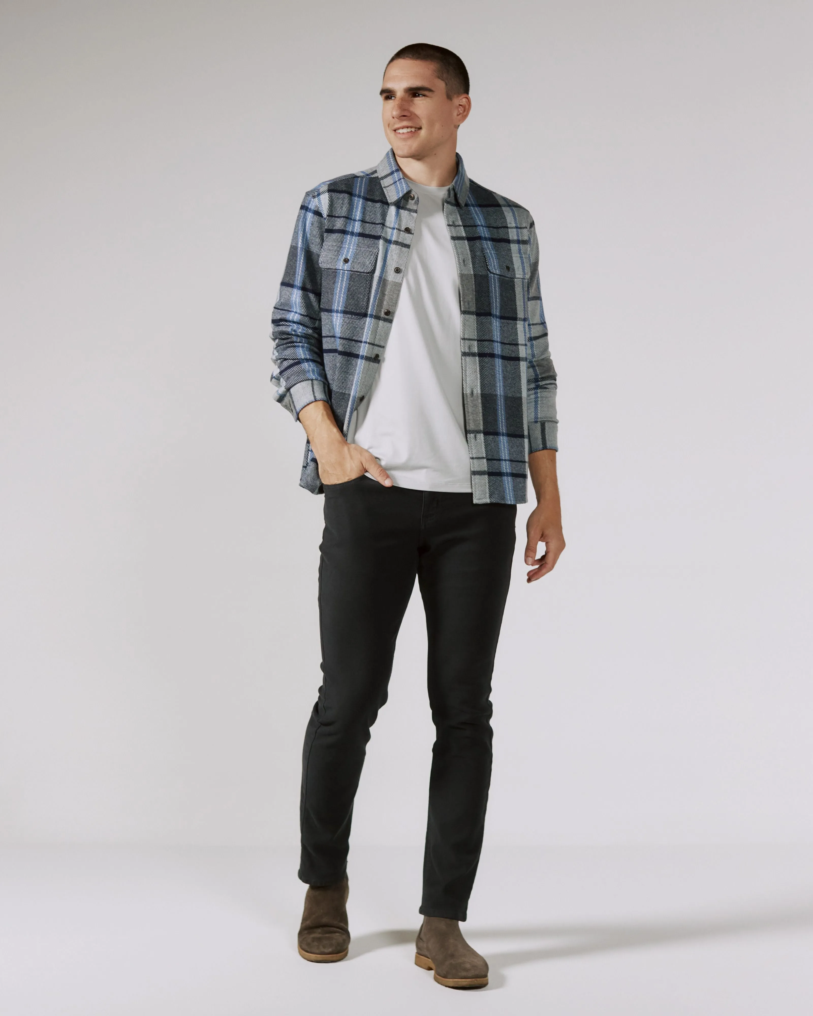 Generation™ Plaid Shirt - Grey