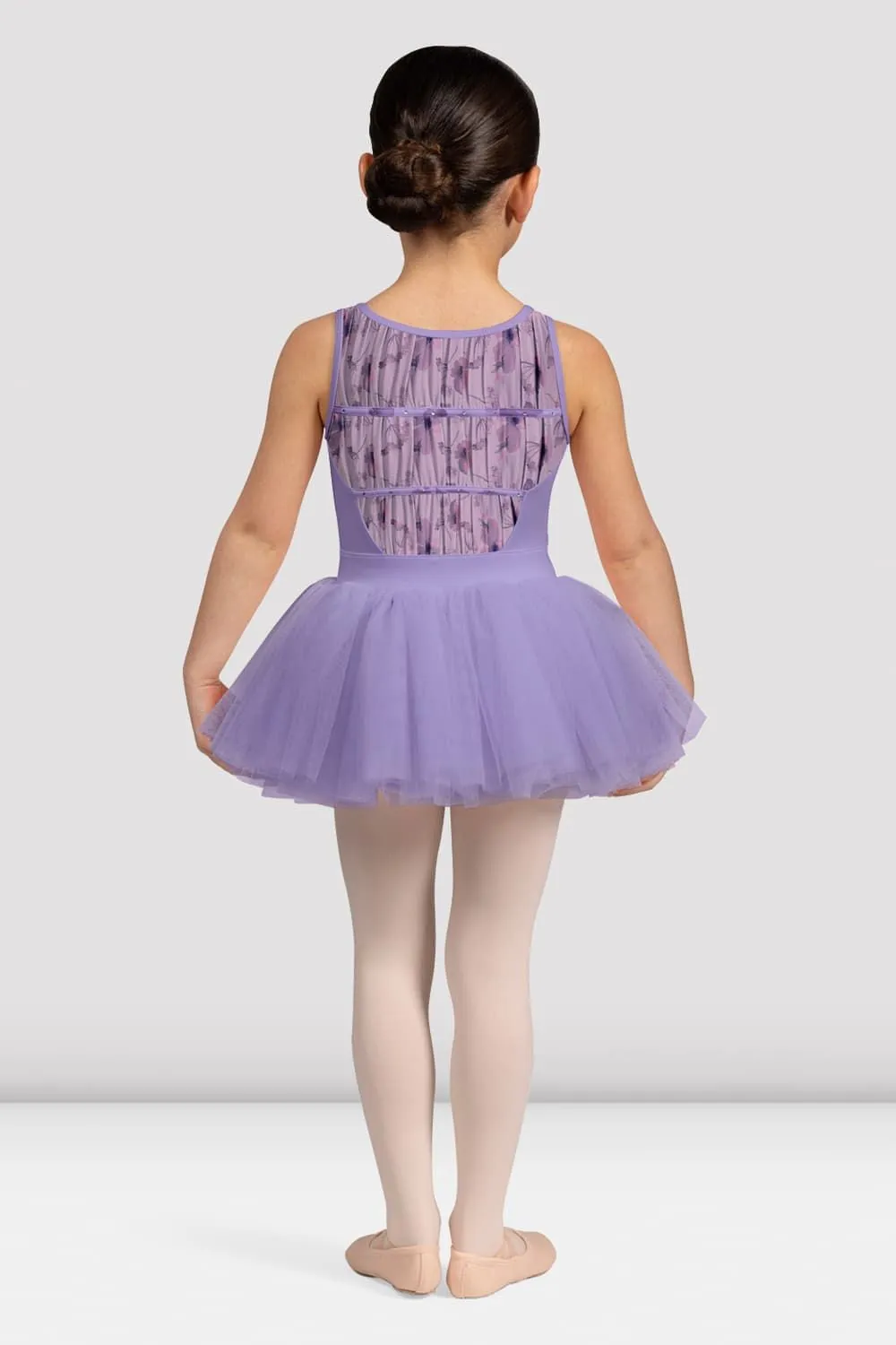 Girls Evie Floral Tank Tutu Dress